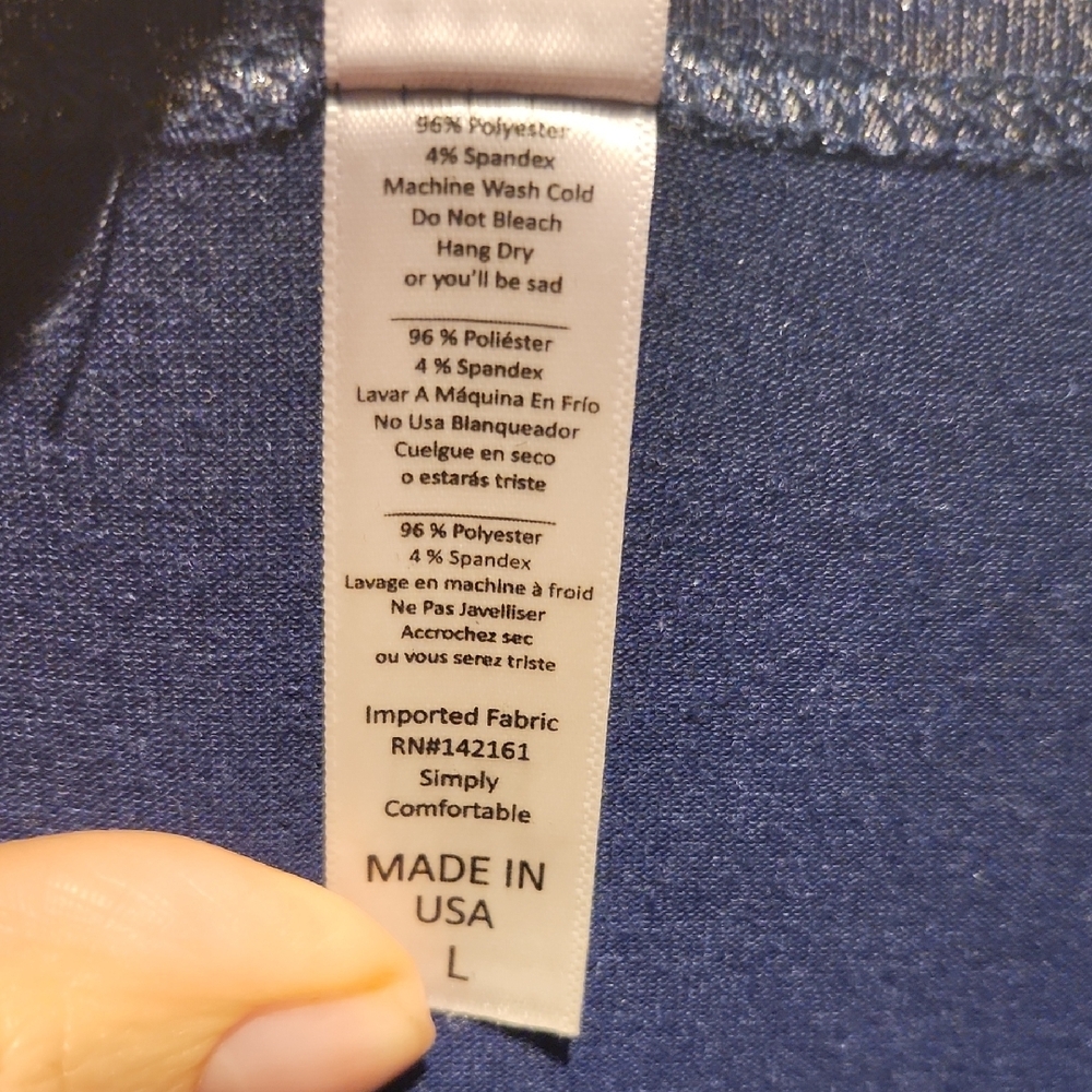 Blue Short Sleeve Tee - Picture 4 of 5